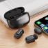 ACEFAST R2 Wireless Lavalier Dual Microphone For iPhone Android USB-C AI Noise Reduction Low Latency Lossless Sound Mics - Black